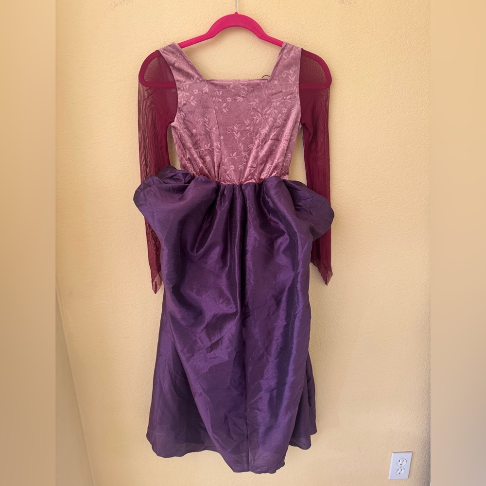 Disney Hocus Pocus Sarah Sanderson Dress Costume Children's Size Medium 8/10 - Picture 3 of 6